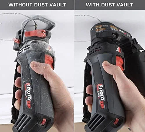L Plastic  Dust Vault Attachment  1 pc.. Rotozip  1   x 4 in