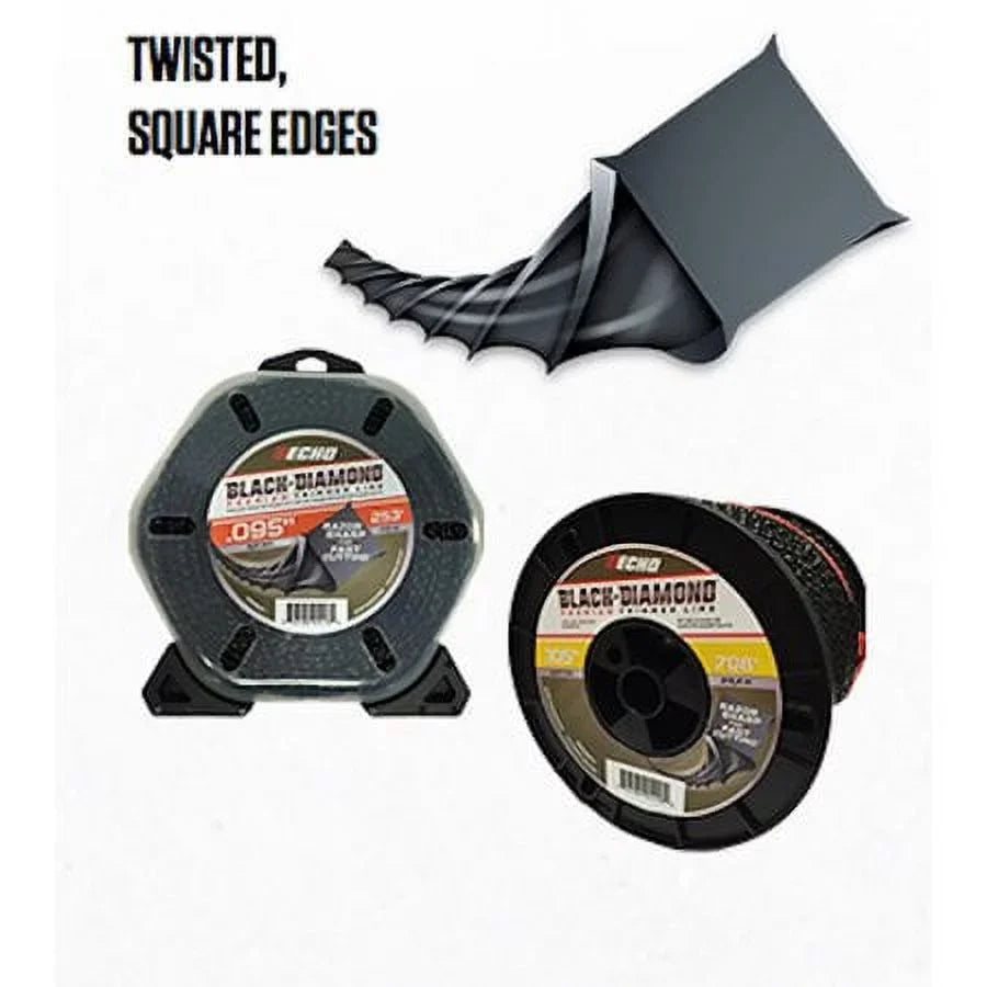 Spool - 330105075. Echo Original Equipment Black Diamond Trimmer Line, .105 Line 5 Lb