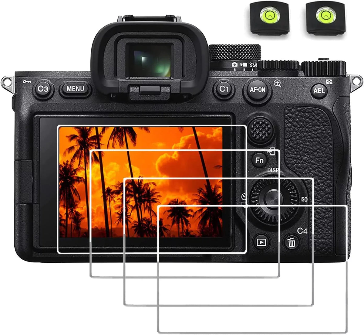 Alpha 7 IV Screen Protector appropriate with  Alpha 7 IV A7 IV A7IV A7MIV A7M4 A7M IV 4 Mark IV, Anti-Scratch