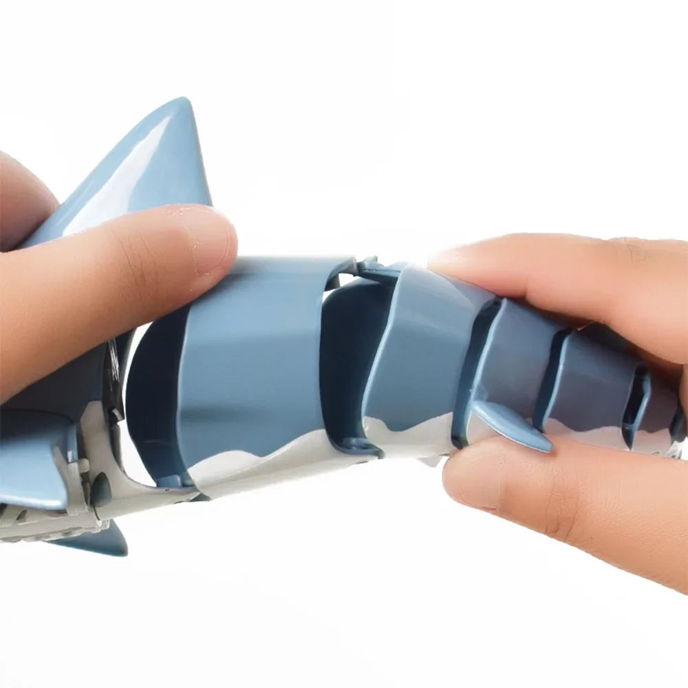 Abody Mini RC Shark Remote Control Toy Swim Toy Underwater RC vessel Electric Racing craft Spoof Toy Pool
