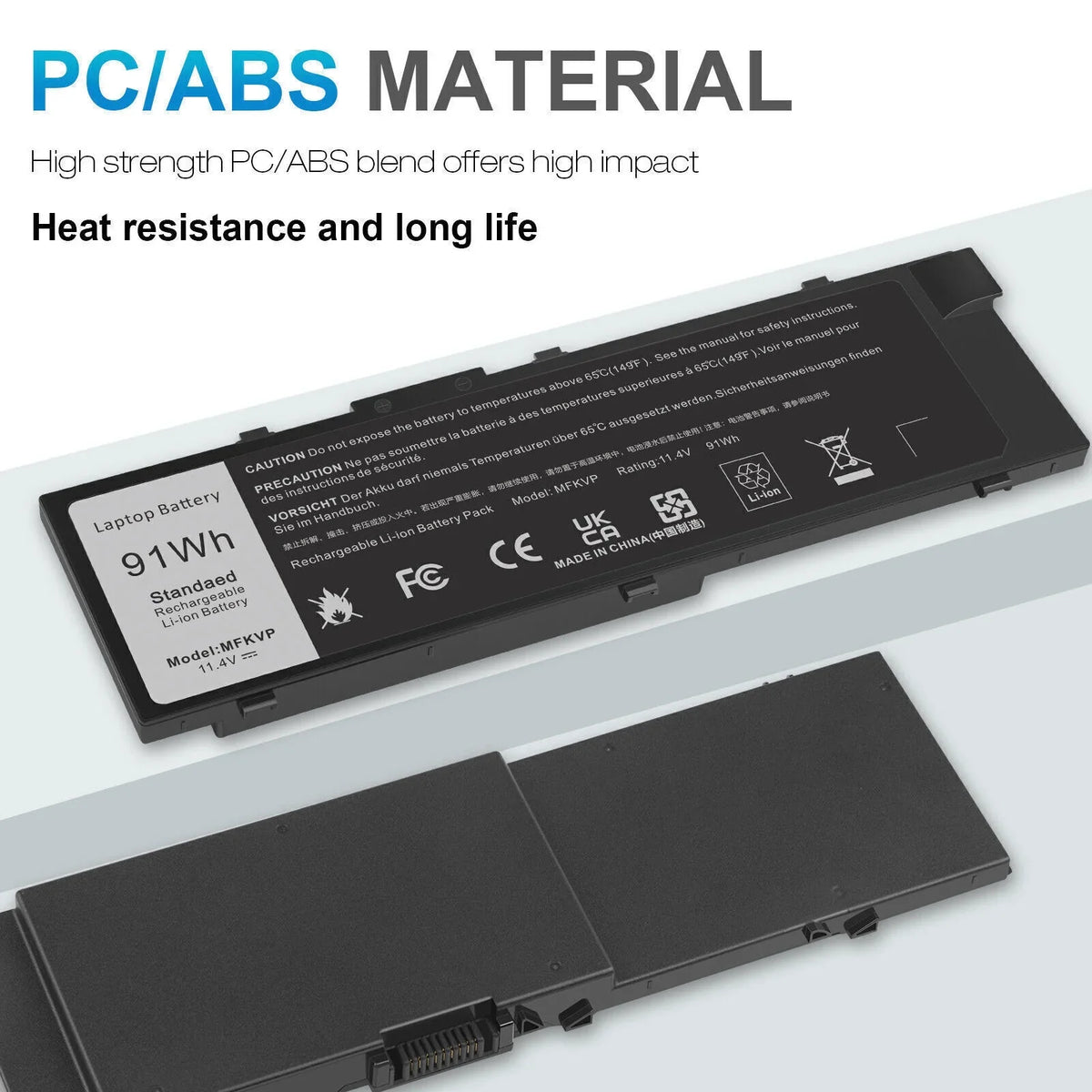 MFKVP Battery For  Precision 17 7710,17 7720 Series