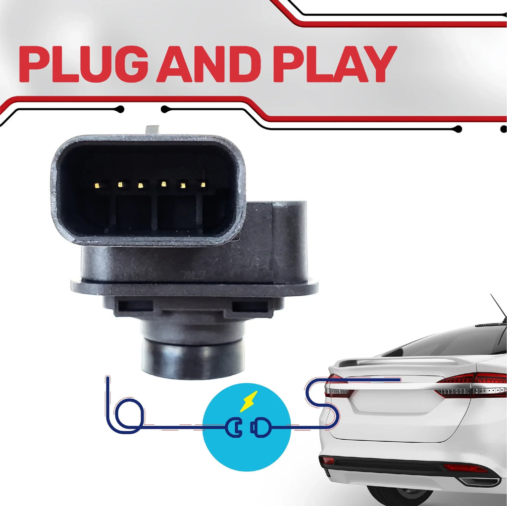Master Tailgaters Backup Camera for  F150 (2015-2017) OE Part # FL3Z-19G490-D, FL3Z-19G490-B