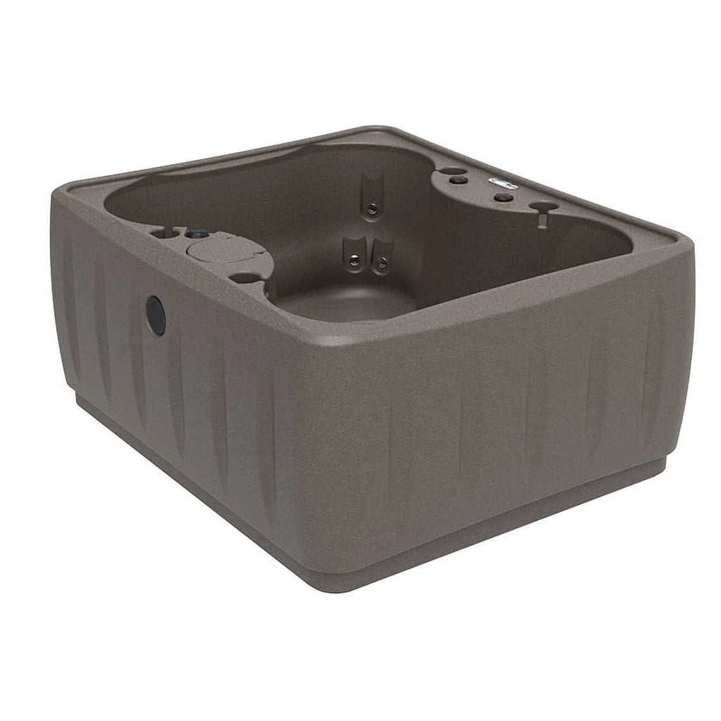 Aquarest Spas Powered By Jacuzzi® Premium 150 Hot Tub Spa 4-Person Plug and Play 12 Jets, Ozone and LED Waterfall, & Tub shield, Keystone