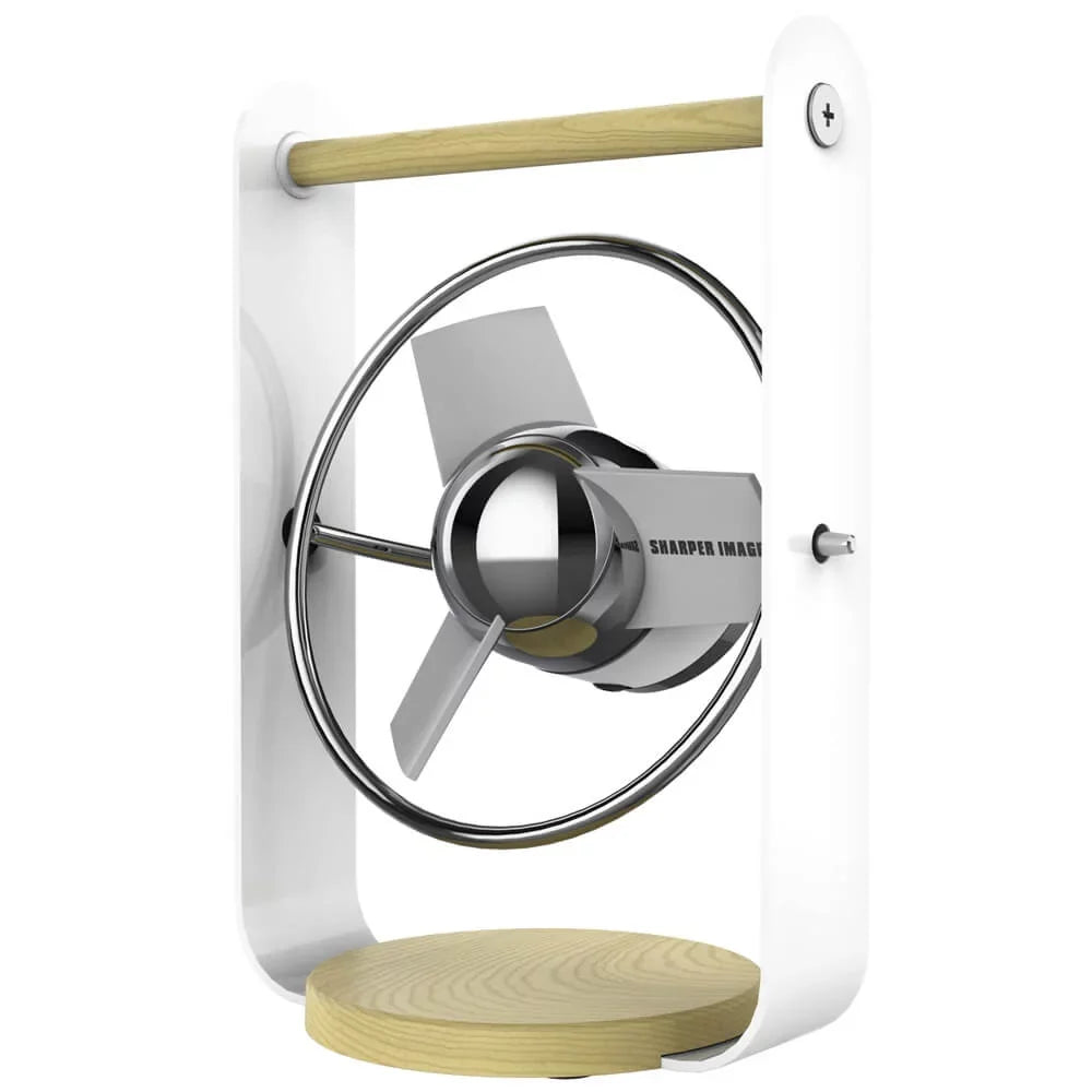 Sharper Image FA1009843 Soft Blade USB Desk Fan