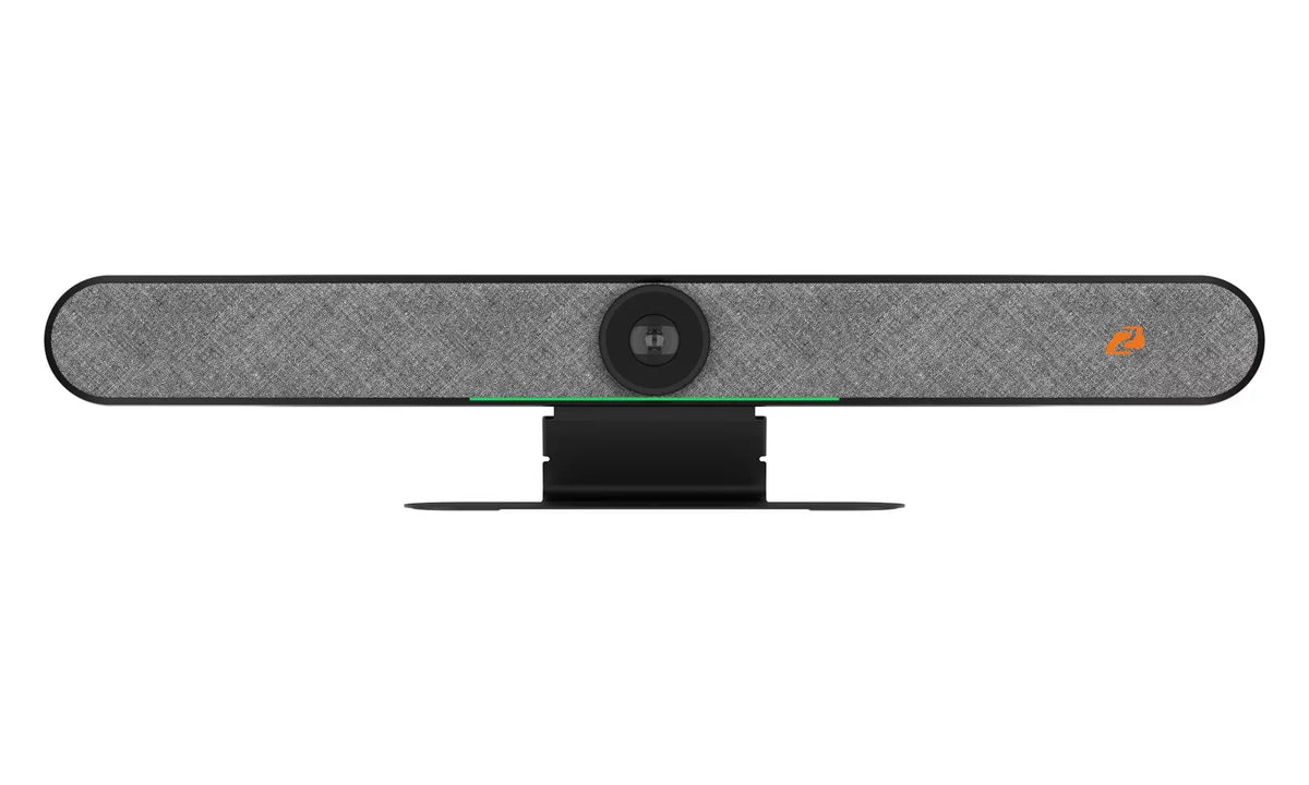 BZBGEAR Intelligent 4K UHD All-In-One Auto Tracking Video Bar with HDMI/USB-C and 20W Speakers/6-MEMS Microphones (Black)