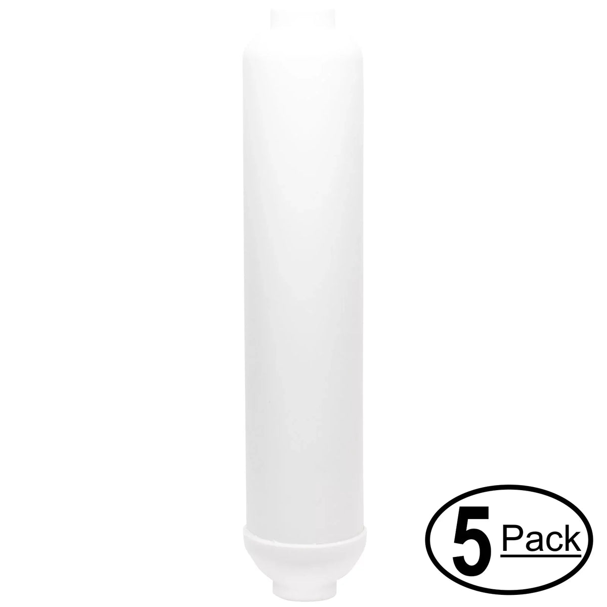 5-Pack Replacement for Watts WP-ST6DM Inline Filter Cartridge - Universal 10-inch Cartridge for Watts Premier 521934 Six Stage Reverse Osmosis System - Denali Pure Brand