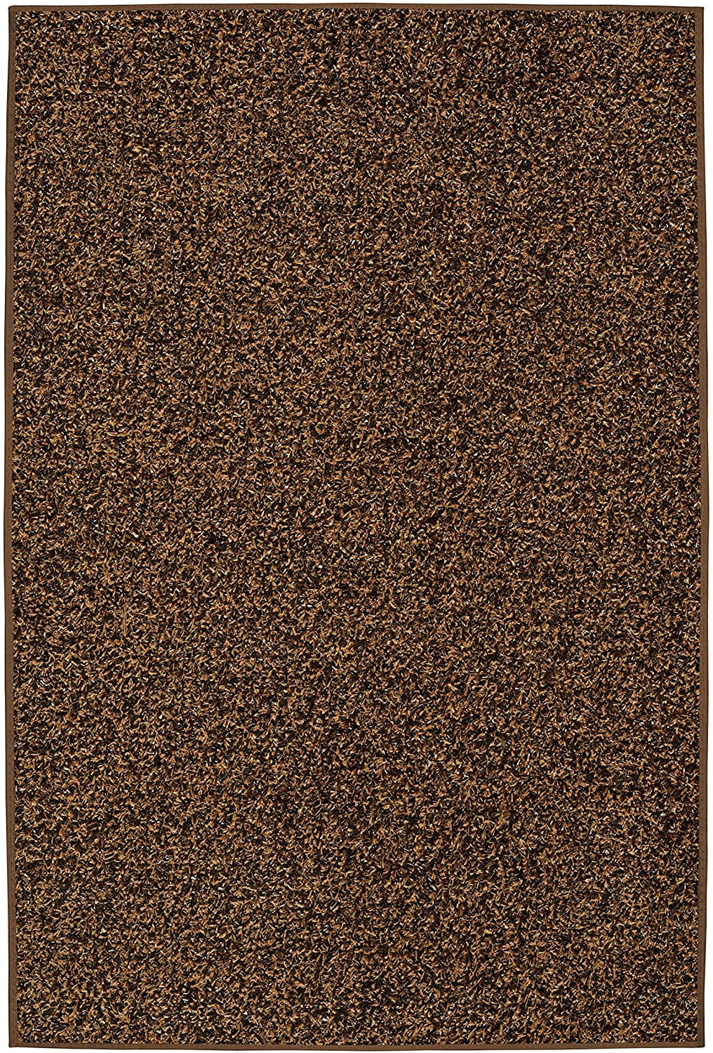 The Look of Grass Without The Maintenance.. 12'x12' Brown Turftime Indoor/Outdoor Artificial Turf Area Rugs, Runners and Doormats