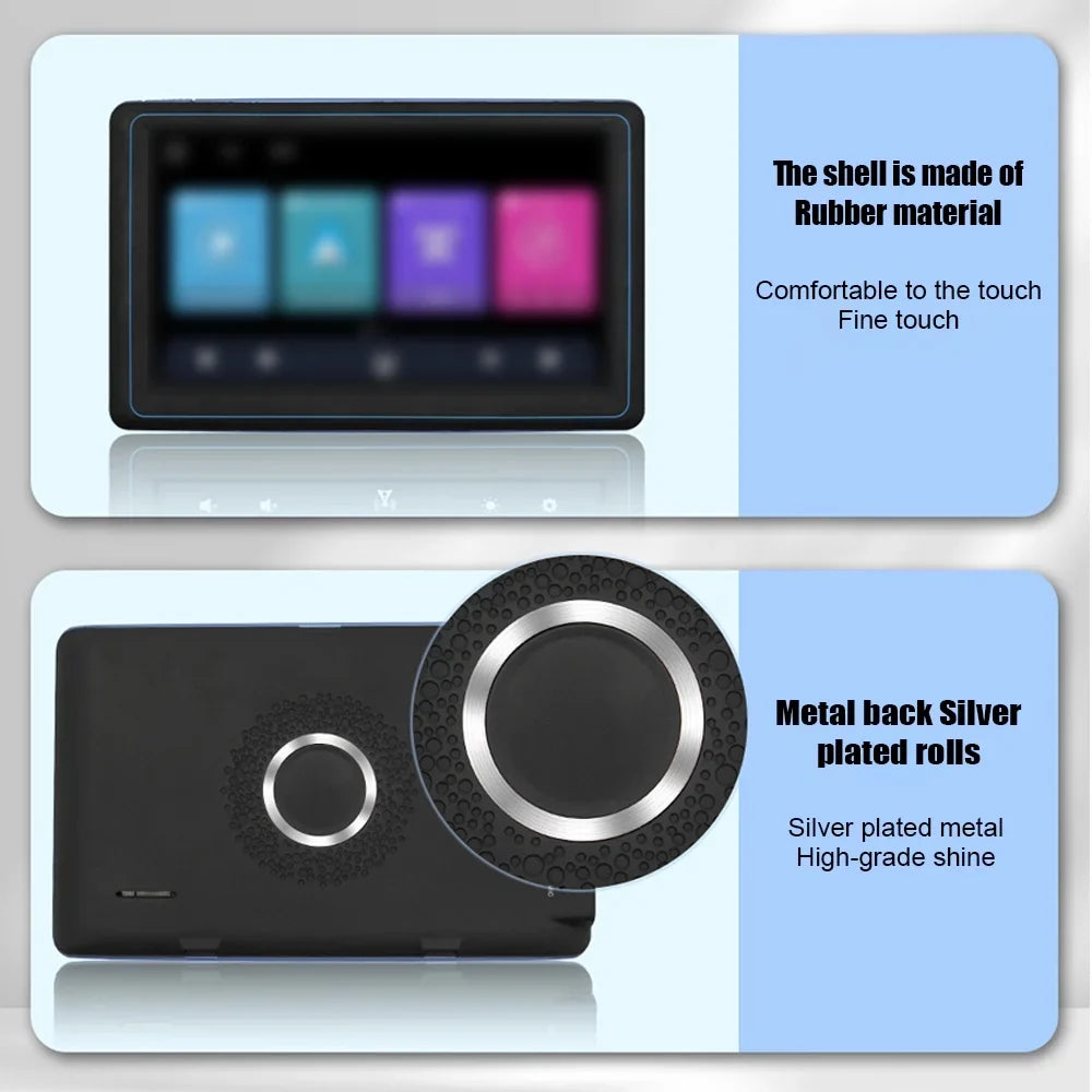 Apexeon Car Stereo,Camera Dual MP5 Player Dual USB Car Audio Portable Car 7'' 720P 5.0  matching Car Stereo 5.0 suitable USB BT Receiver BT 5.0 12 Auto matching Android Stereo 720P Car