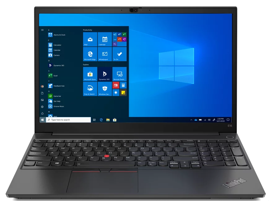 Thinkpad E15 Gen 2 Business Laptop, 15.6" FHD (1920 x 1080) Non-Touch, 11th Gen  Core i7-1165G7, 16GB RAM, 512GB SSD,  Iris Xe Graphics, Windows 10 Pro