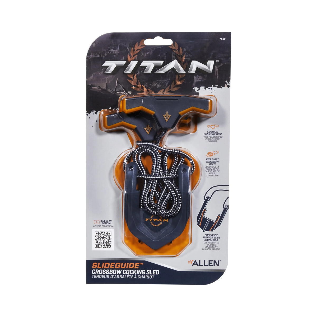 Titan SlideGuide Crossbow Sled, Black