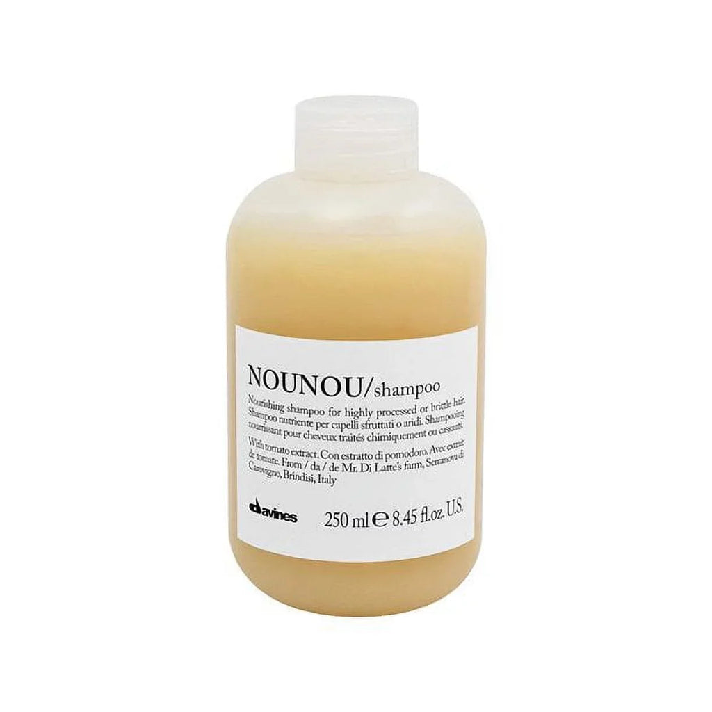 NOUNOU Shampoo | Hydrating Deep Shampoo for Bleached, Permed, Relaxed, Damaged Hair or Very Dry Hair | Replenishes Chemically Processed Hair | 8.45 fl oz