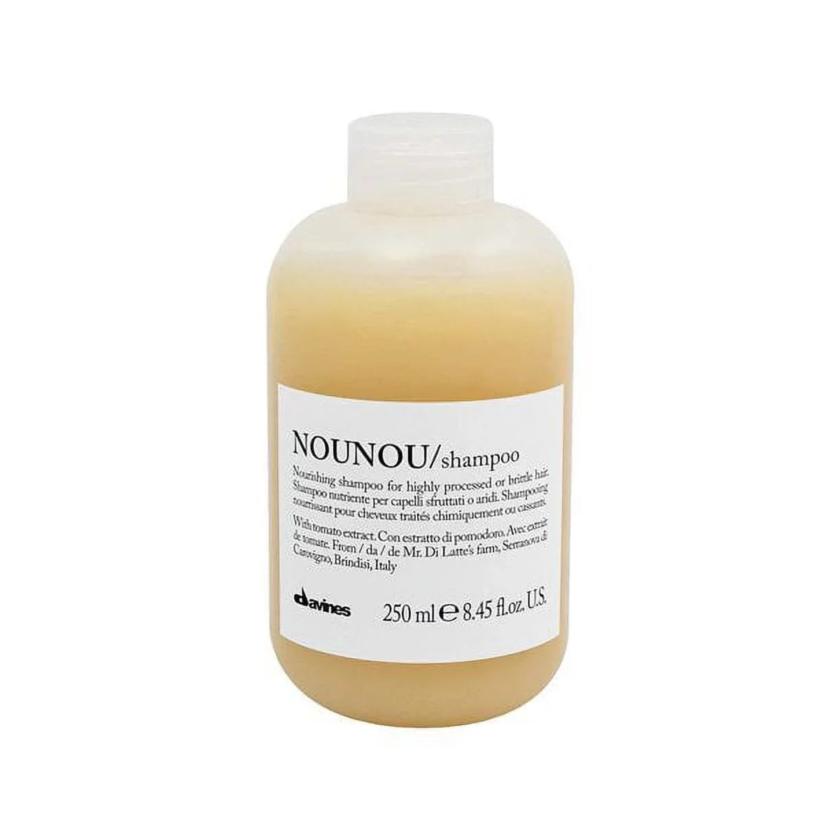 NOUNOU Shampoo | Hydrating Deep Shampoo for Bleached, Permed, Relaxed, Damaged Hair or Very Dry Hair | Replenishes Chemically Processed Hair | 8.45 fl oz
