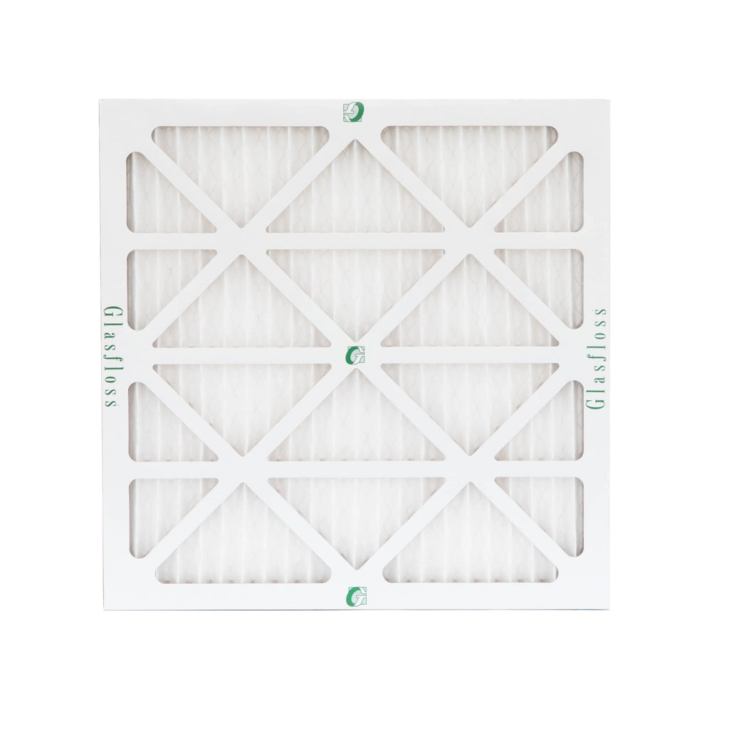 Actual Size: 13-1/2 x 13-1/2 x 7/8. 12 Pack of 14x14x1 MERV 10 Pleated Air Filters by Glasfloss