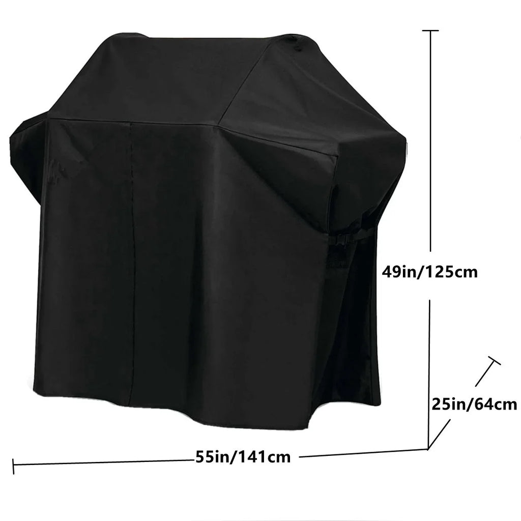 Heavy Duty Grill protector Fit for Napoleon 61427 Rogue 425 Series Grill protector,All atmospheric conditions Protection Waterproof protector Black
