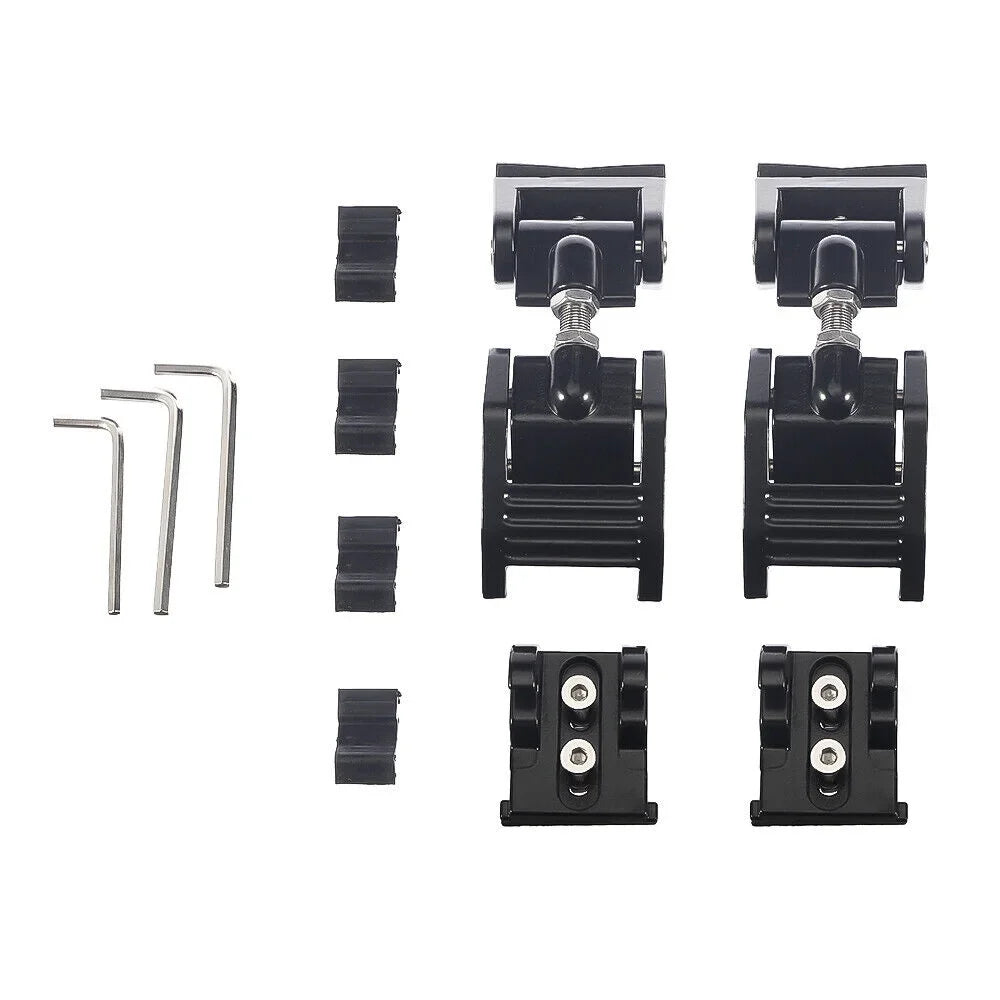 JLLOM Durable Black Front Hood Latch Lock Catch for Jeep Wrangler JK 07-18 - Enhanced Vehicle Security