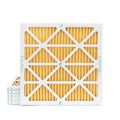 Actual Size: 23-3/8 x 23-3/8 x 7/8. 6 Pack of 24x24x1 MERV 11 Pleated Air Filters by Glasfloss