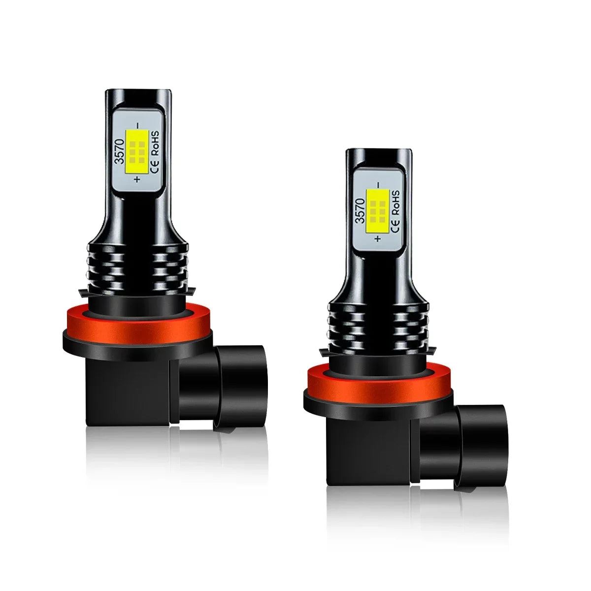FZPJJNB 9005+H8/H9/H11 for  Explorer 2011-2015 Ice Blue Led Headlights Bulb Fog Light,HKL,C07