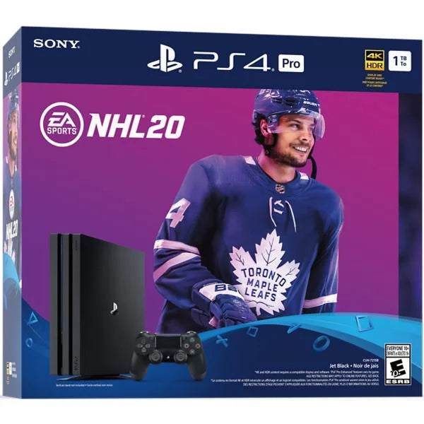 PlayStation 4 Pro Console - NHL 20 Bundle Edition - 1TB [PlayStation 4 System]