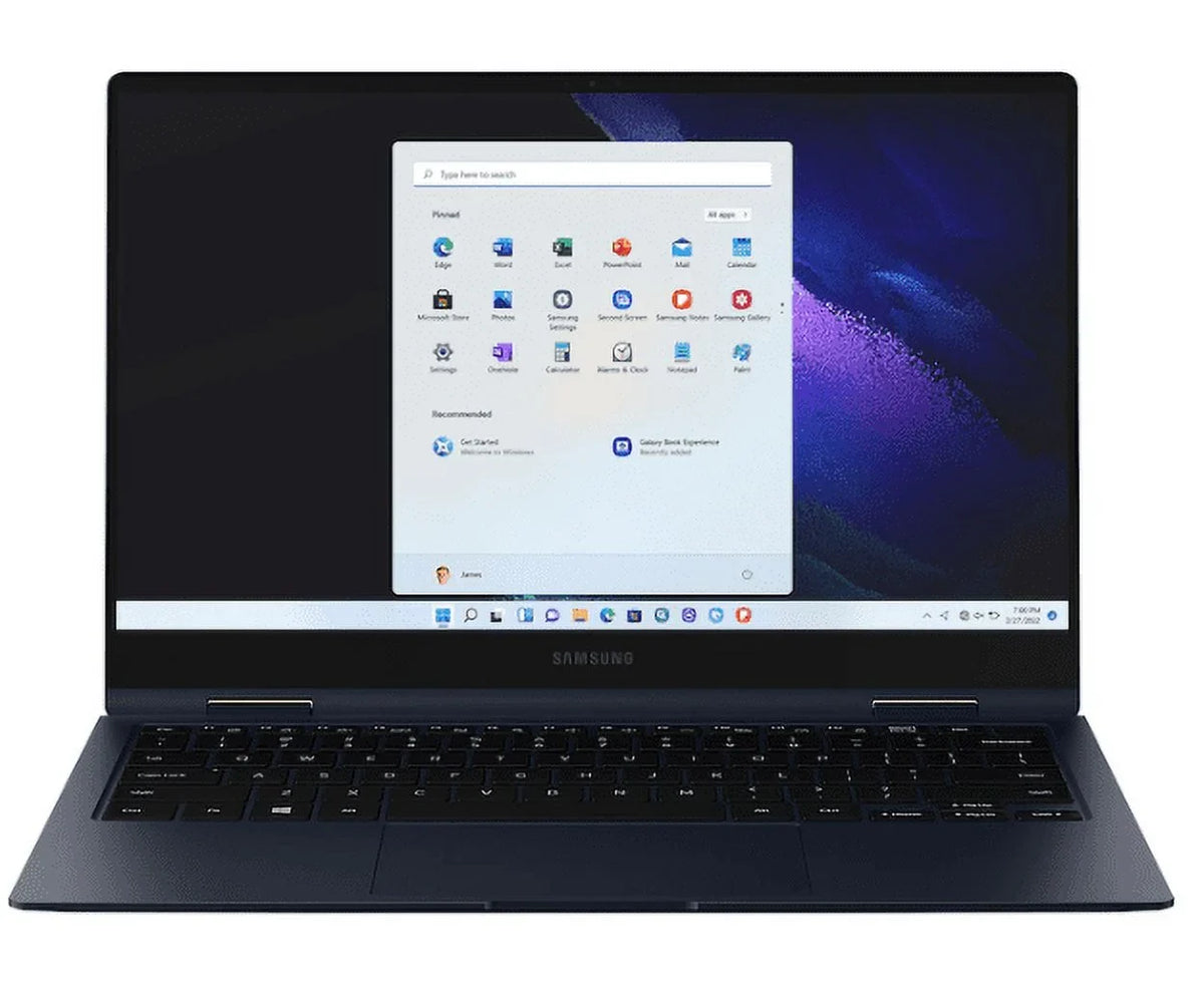 Restored  Galaxy Book Pro 360 15" 1TB Mystic Navy, NP950QDBKB3US  Core i51165G7 Processor 2.80 GHz Windows 11 Home (Refurbished)