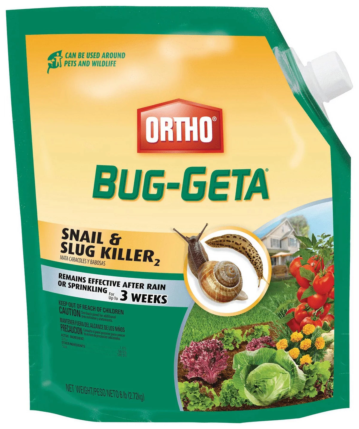 Ortho Bug-Geta Snail & Slug Killer2, 6 lb.
