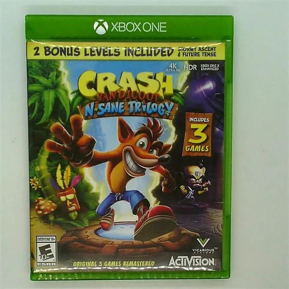 Sane Trilogy - Xbox One Standard Edition (Refurbished). Used Crash Bandicoot N