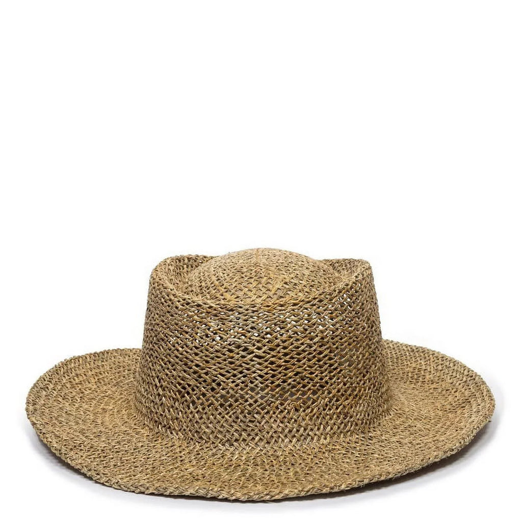 Outdoor Cap STW-100 Gambler Straw Hat-Natural