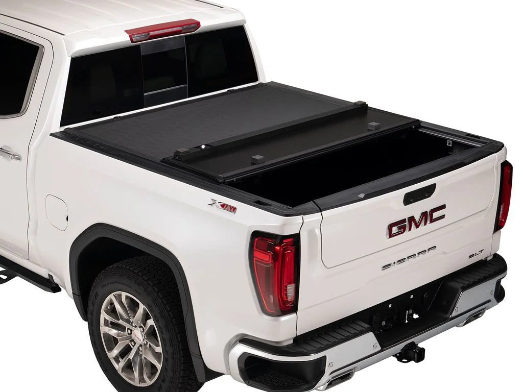 Extang by RealTruck Xceed Hard Folding Truck Bed Tonneau wrap | 85465 | appropriate with 2007 - 2021  Tundra w/o rail system 6' 7" Bed (78.7")