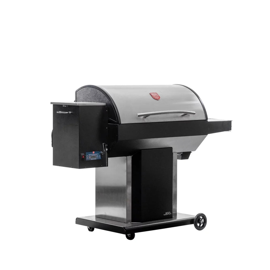 Stainless Steel Wood Pellet Grill & Smoker. USSC Grills  890 sq in