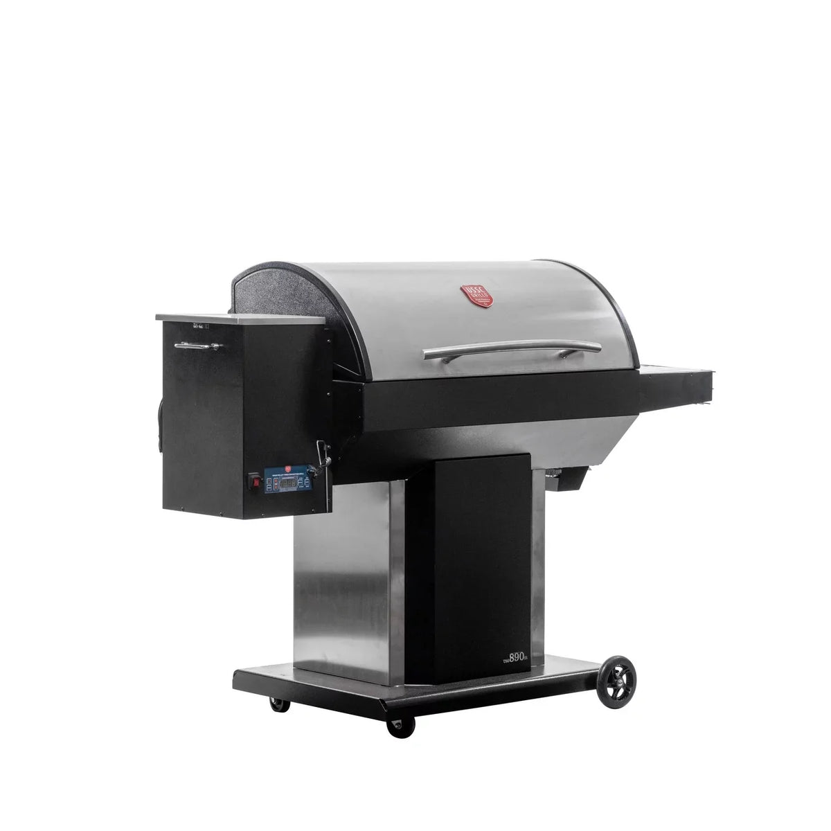 Stainless Steel Wood Pellet Grill & Smoker. USSC Grills  890 sq in