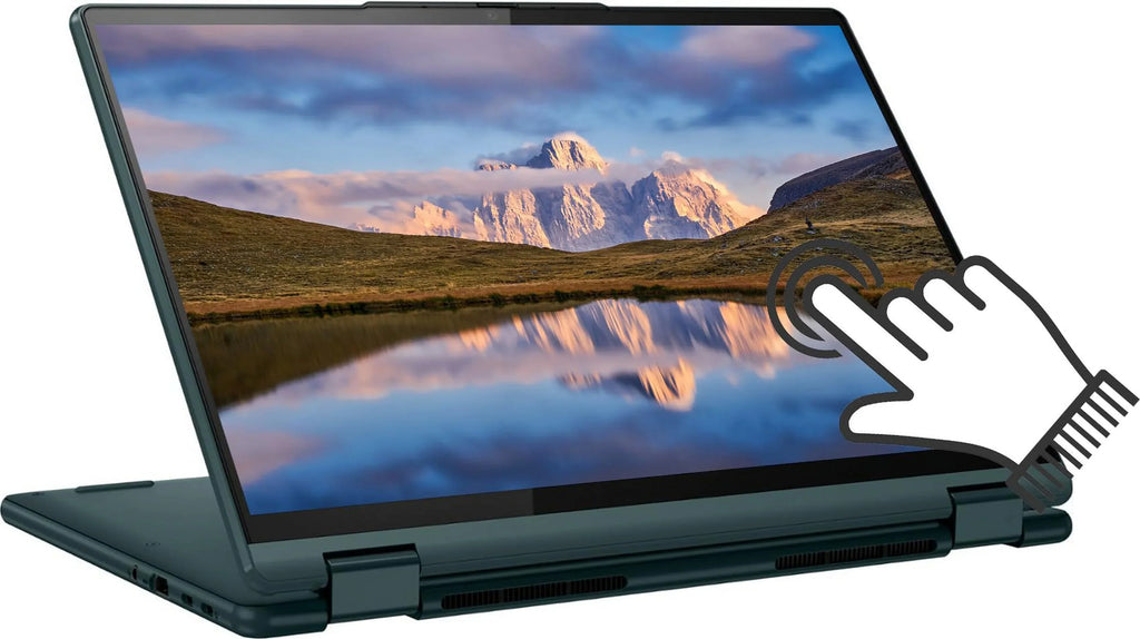 Newest Yoga 6 2-in-1 Laptop, 13.3" WUXGA Touchscreen, 6-Core AMD Ryzen 5 7530U, 8GB RAM, 512GB NVMe SSD, Backlit Keyboard, Fingerprint Reader, WiFi 6, HDMI, USB-C, Win 11, w/CUE Accessories