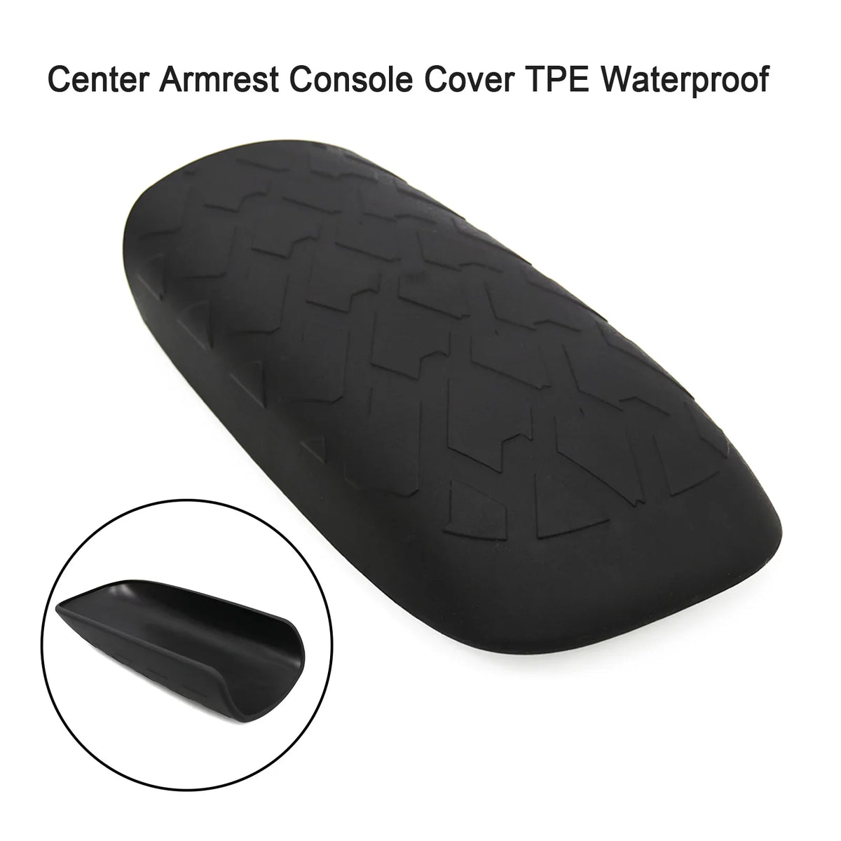 Center Armrest Console shield TPE Waterproof For  Bronco Sports 2021-2022