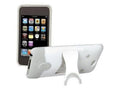 Scosche kickBACK t3 - Case for player - polycarbonate, rubber - gray, white