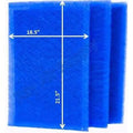 RAYAIR SUPPLY 20x24 Replacement Filter Pads appropriate with MicroPower Guard Air Cleaner 20x24 Refills (3 Pack) BLUE