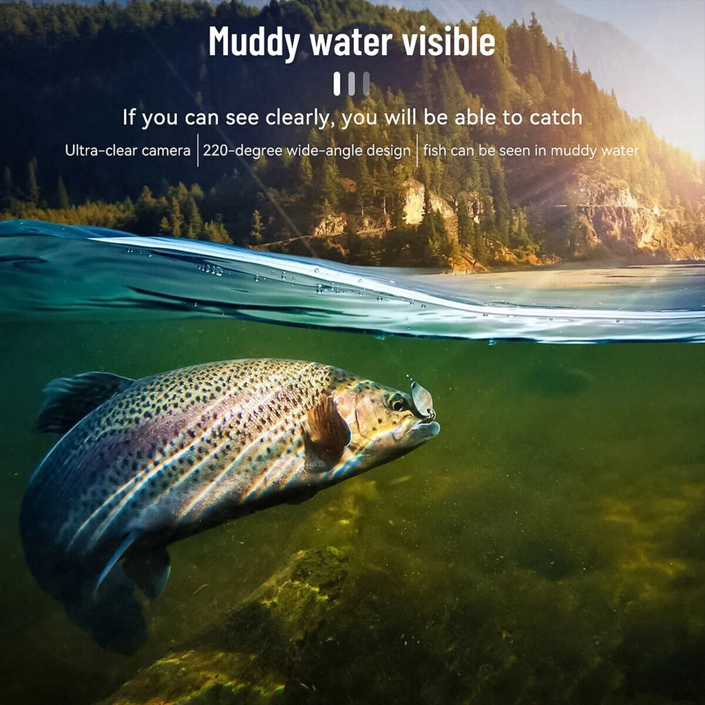 4.3 inch 1000TVL Fish Finder Ice Fishing Underwater Fishing Camera for Ice Sea River Fishing craft