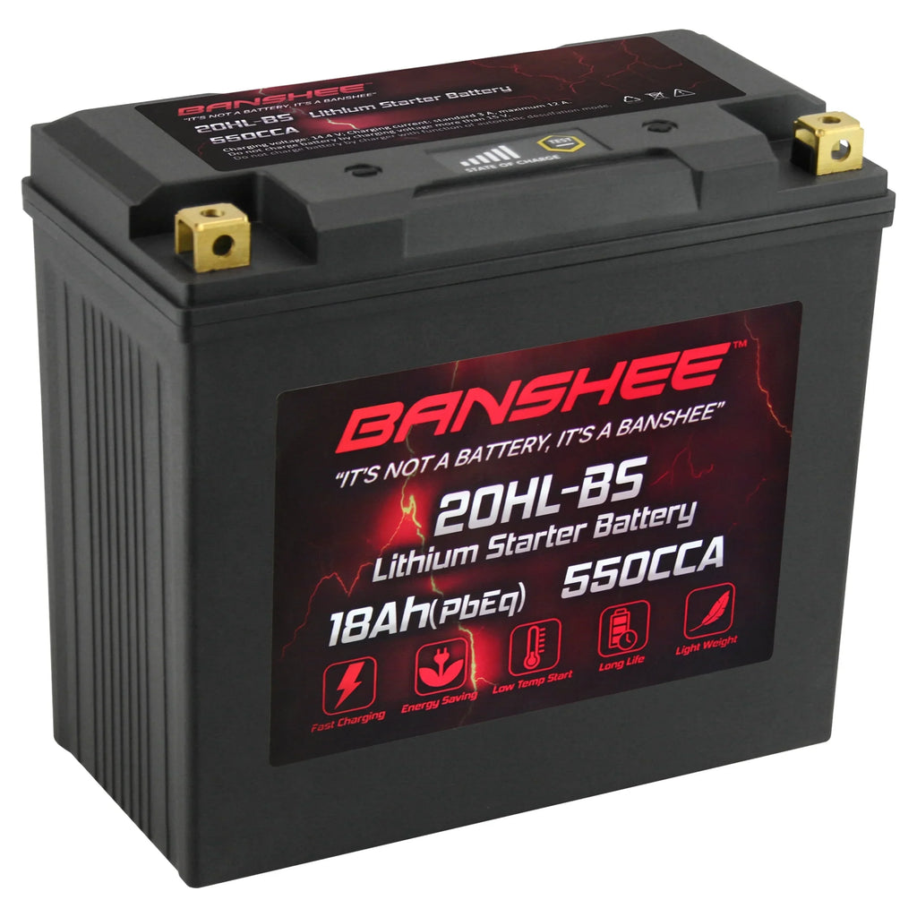 Banshee 20L-BS LiFePO4 Motorsports Battery suitable with Sea-Doo GTI Limited 155 2016 to 2018