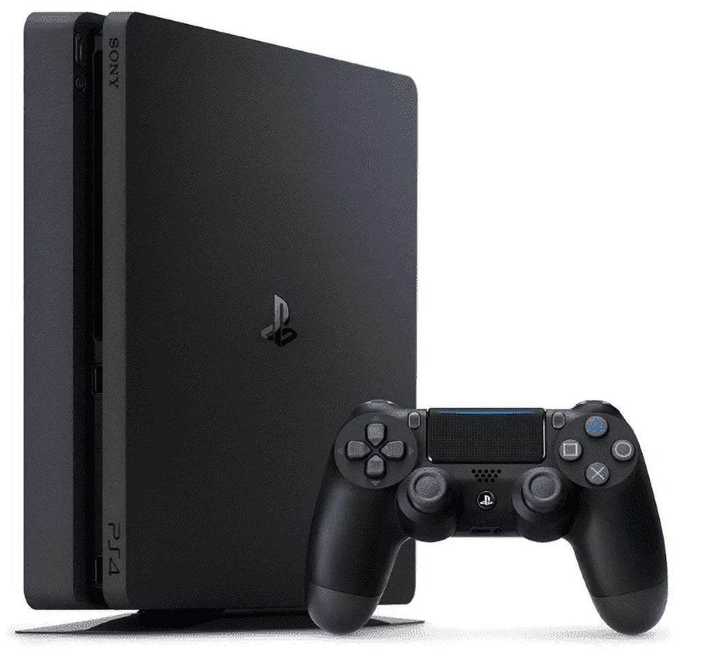 PlayStation 4, 500GB Slim System, Black (International Region free)