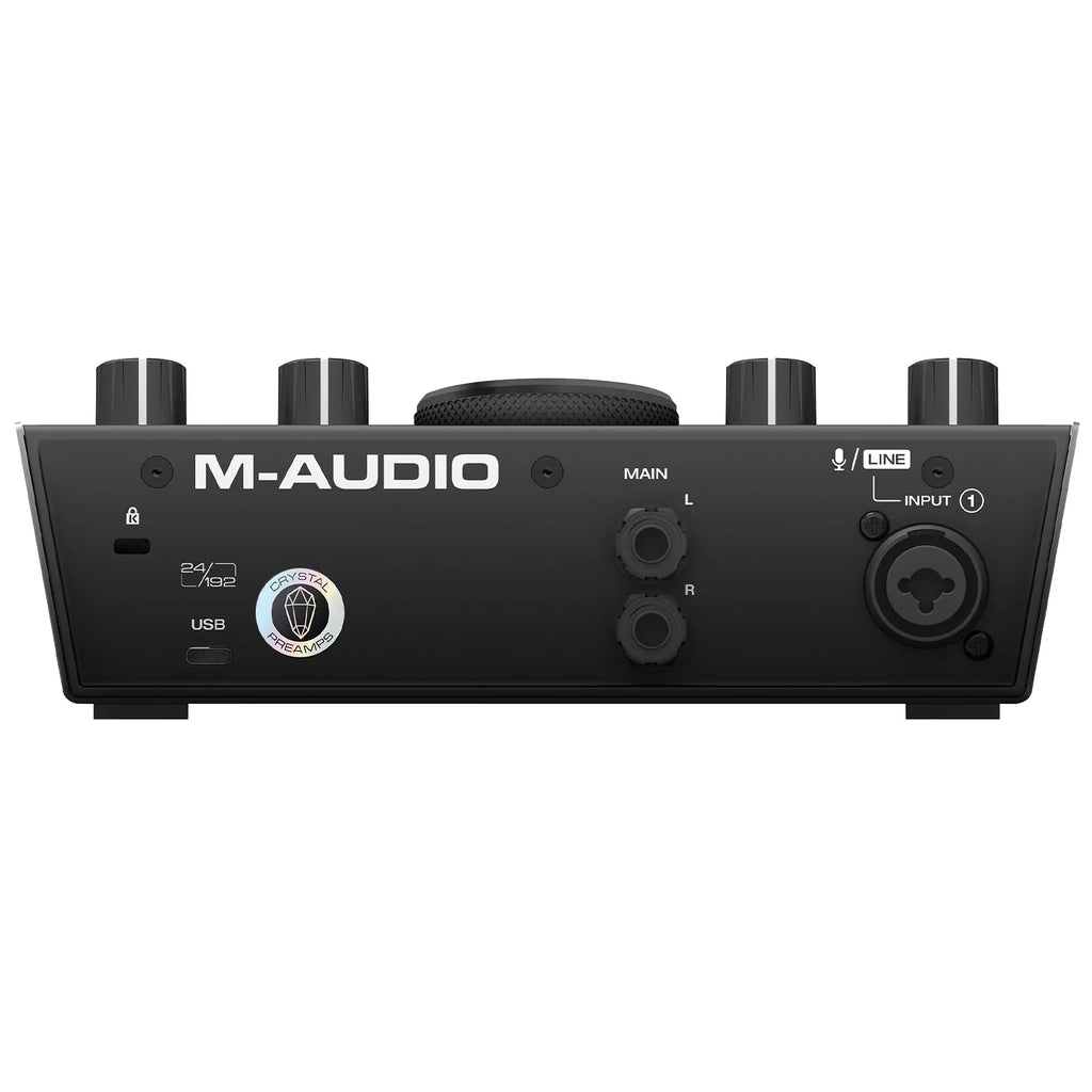 M-Audio AIR 192 | 4 2-In/2-Out 24/192 USB Audio Interface with Interconnect Cables Package