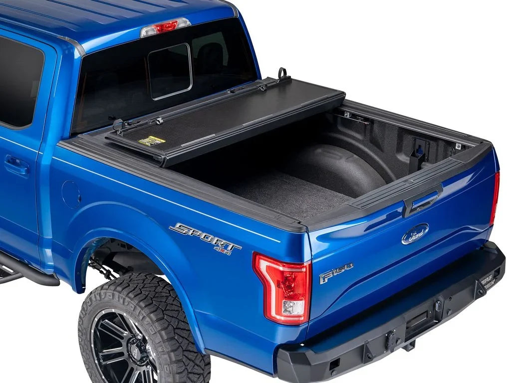 Extang by RealTruck Xceed Hard Folding Truck Bed Tonneau wrap | 85465 | appropriate with 2007 - 2021  Tundra w/o rail system 6' 7" Bed (78.7")