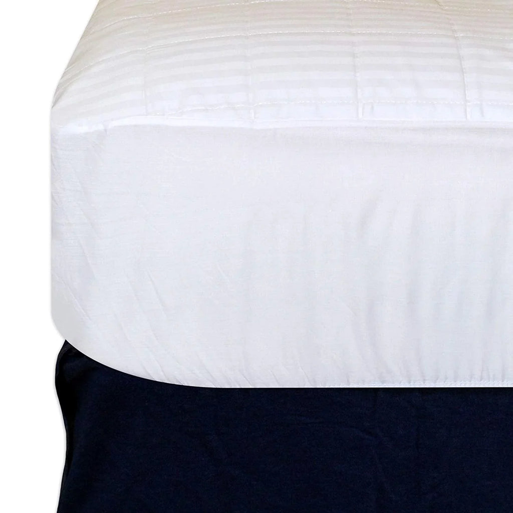 Dry Defender Sateen Cotton Top Waterproof Mattress Pad - Twin Size