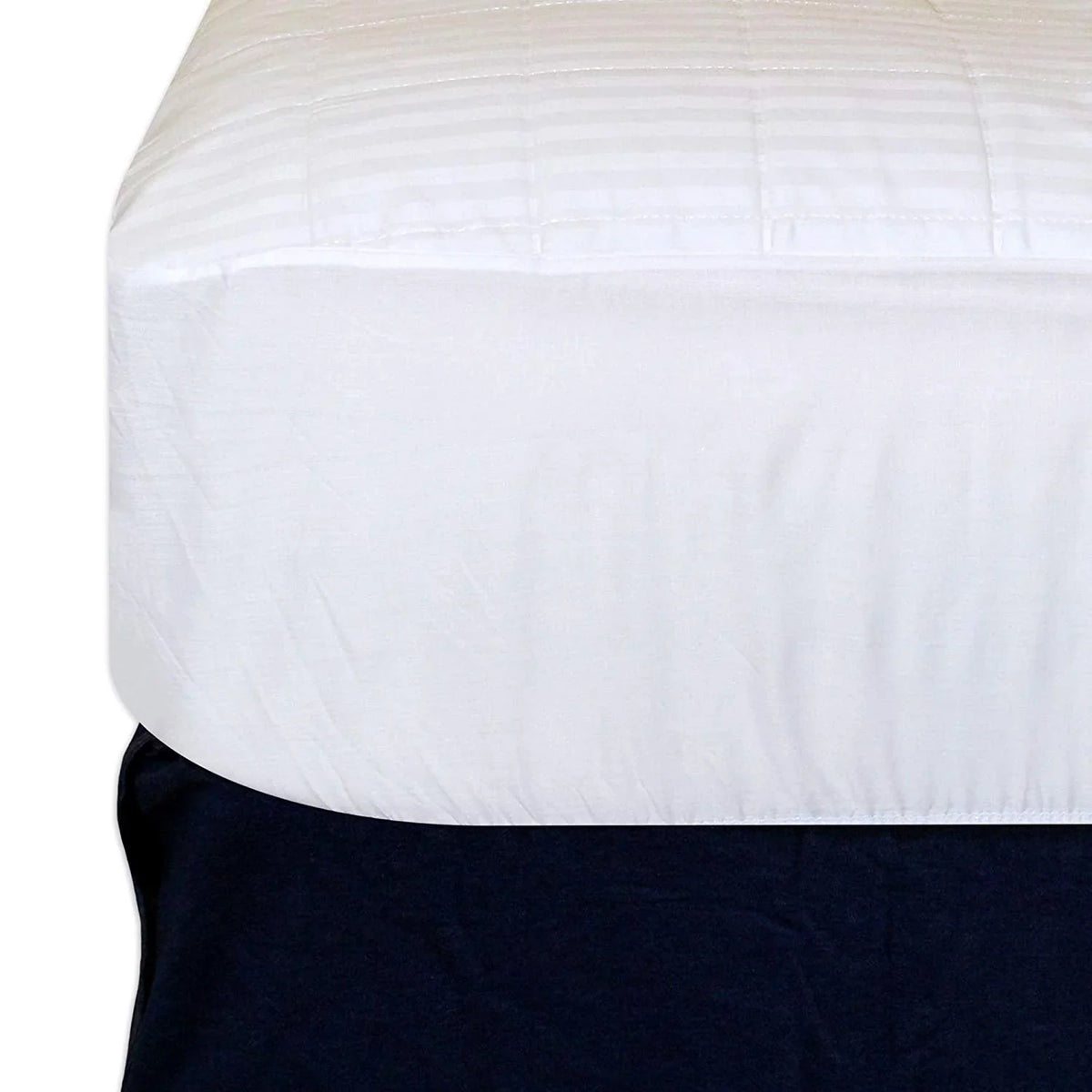 Dry Defender Sateen Cotton Top Waterproof Mattress Pad - Twin Size