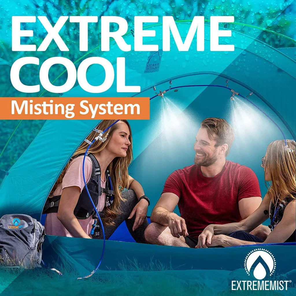 Mist Line. ExtremeMist Portable Misting System – 4 Nozzles & 16 ft
