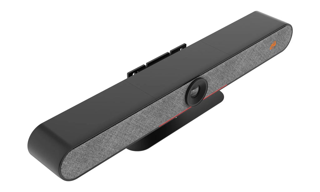 BZBGEAR Intelligent 4K UHD All-In-One Auto Tracking Video Bar with HDMI/USB-C and 20W Speakers/6-MEMS Microphones (Black)
