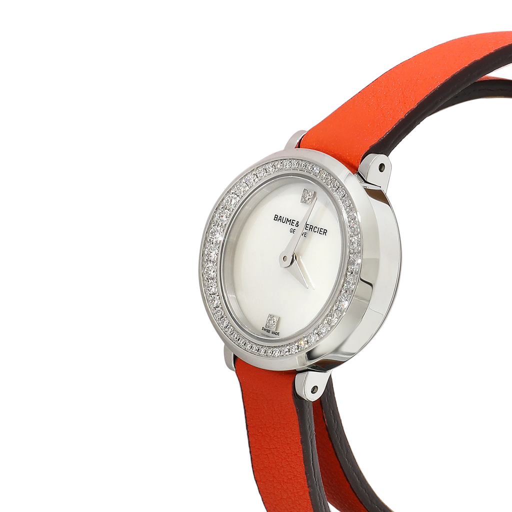 Baume & Mercier Promesse MOA10290 Women's Watch in  Stainless Steel Pre-Owned