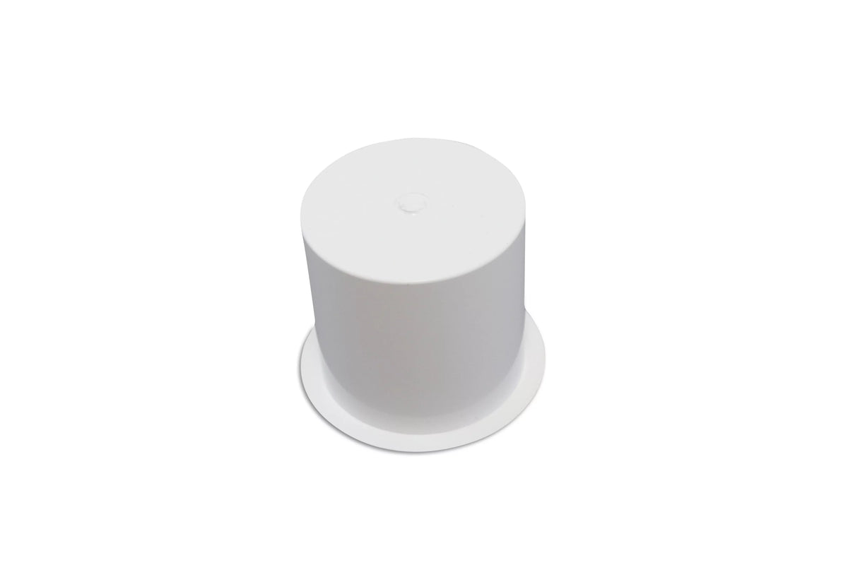 12 Cup Holder Plastic Pocket Recessed Drop In Insert Universal for craft RV Car Truck Sofa Game Table Marine Pontoon Motorhome Camper White