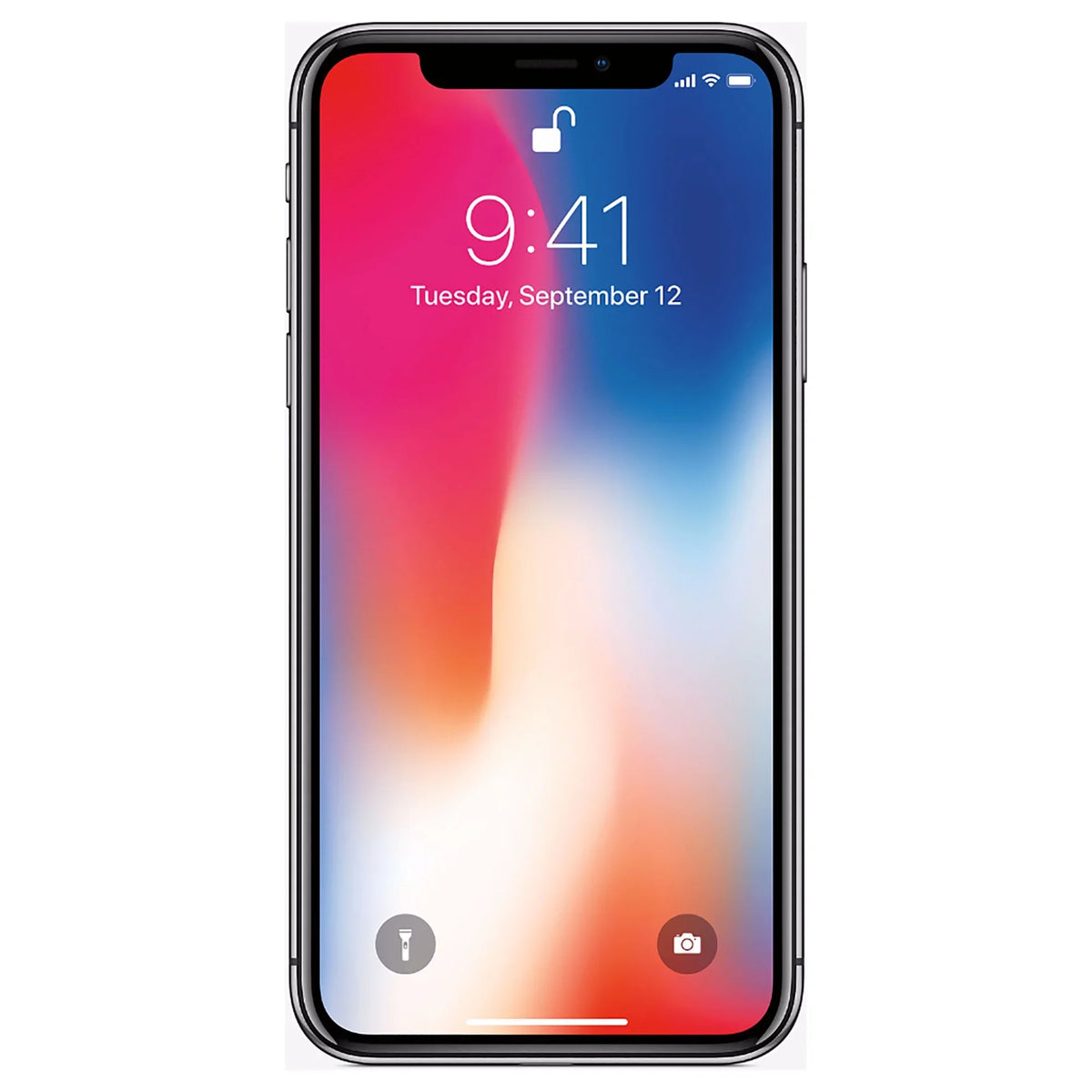 Restored  iPhone X 64GB Space Gray Fully Unlocked Smartphone (Refurbished)