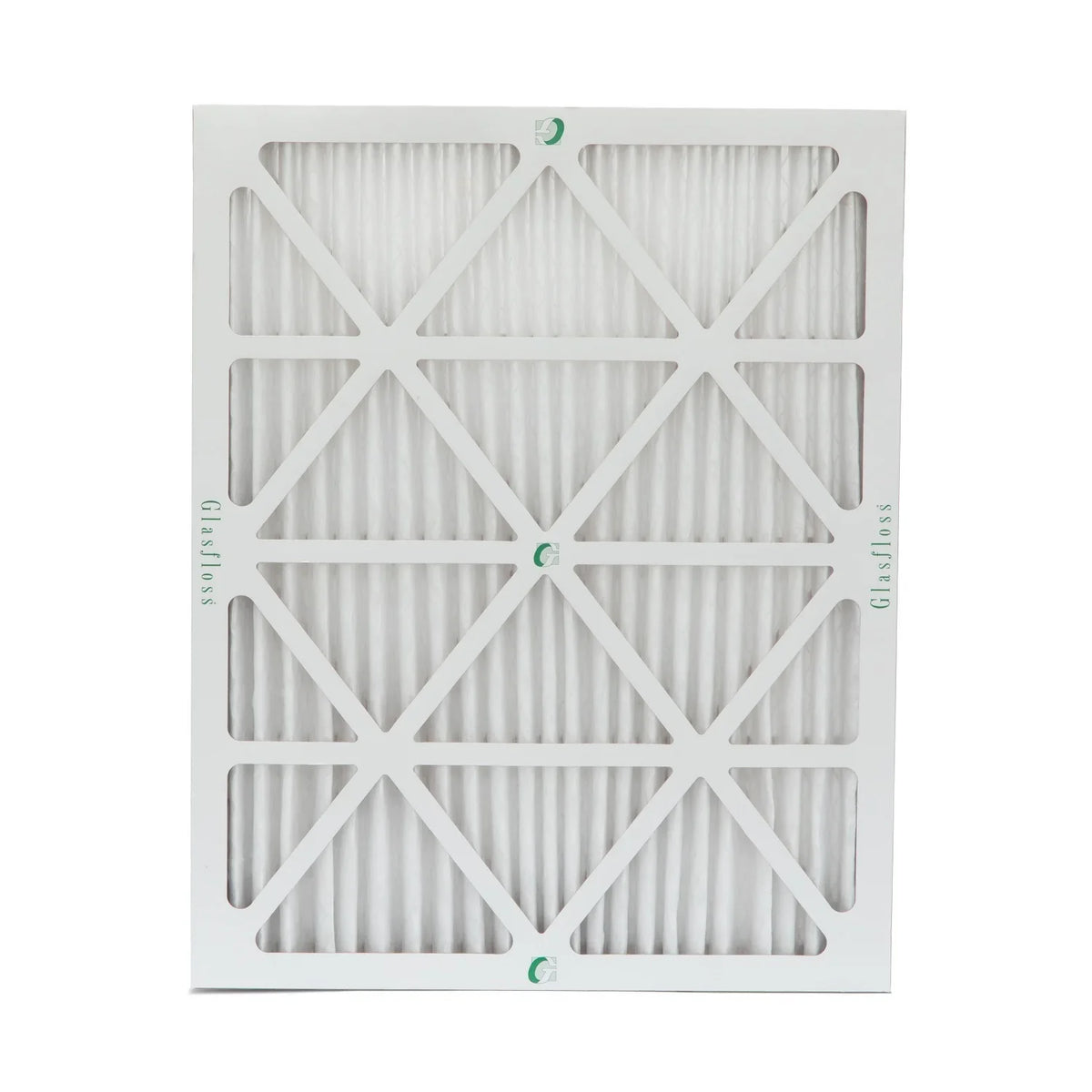Exact Size: 17-1/2 x 24-1/2 x 1-3/4. Box of 4. Glasfloss ZL 18x25x2 MERV 10 Pleated AC Furnace Air Filters