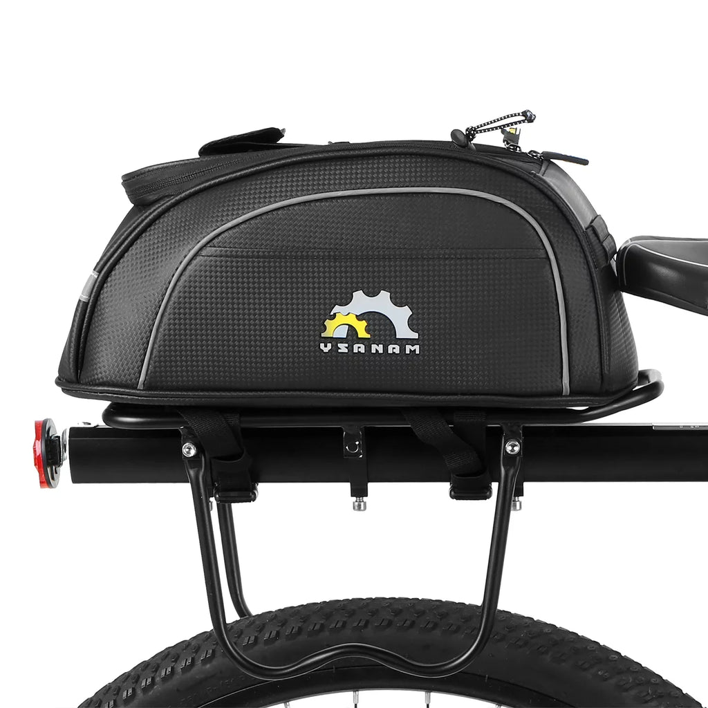 Waterproof Cycling Insulated Cooler Bag MTB Bike Trunk Bag Rear Rack Bag Storage Luggage Carrier Bag Pannier