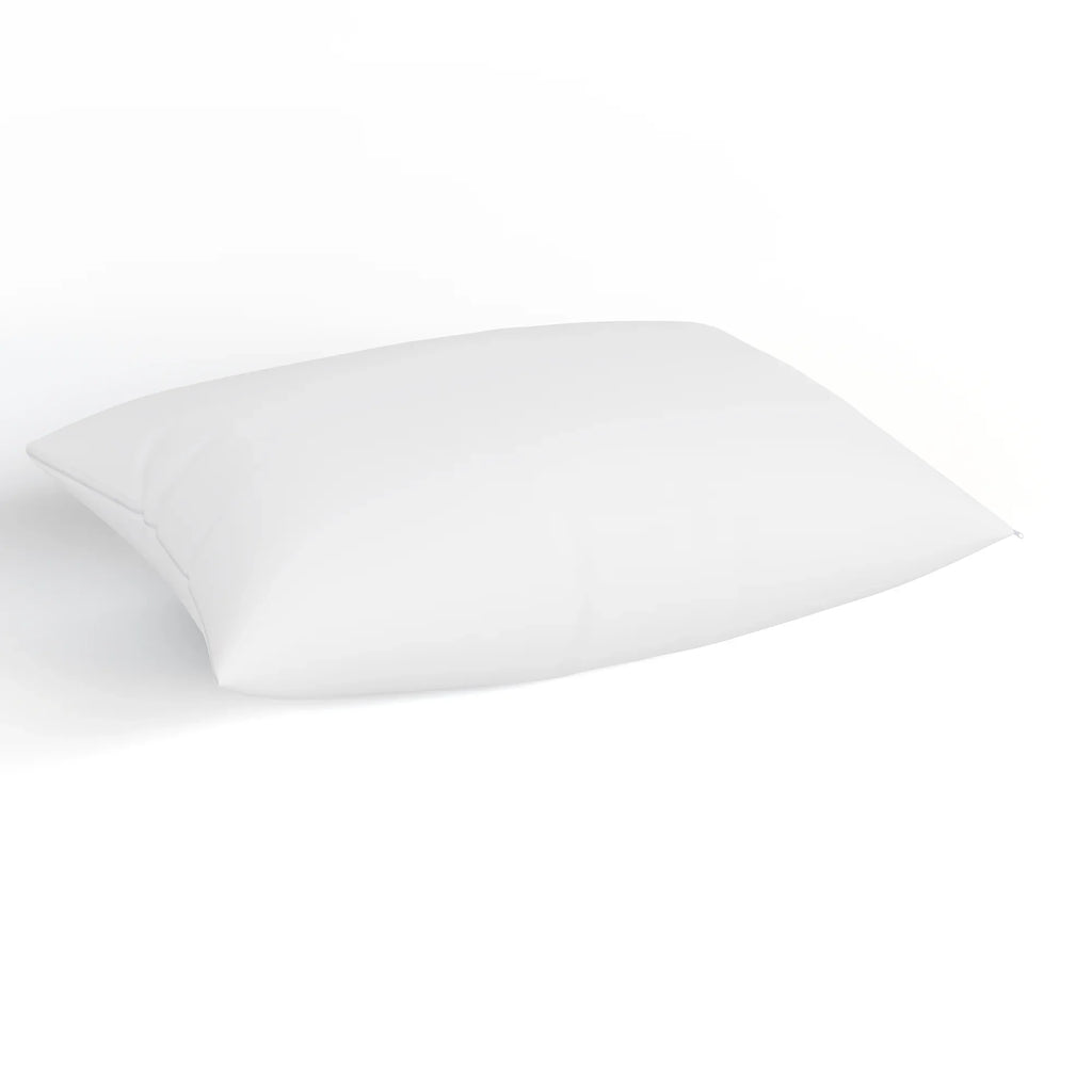 Poly-Cotton Zippered Pillow shield - Standard Size Pillow Protector - Protects from Dirt, Dust, and Debris - 12 Pack