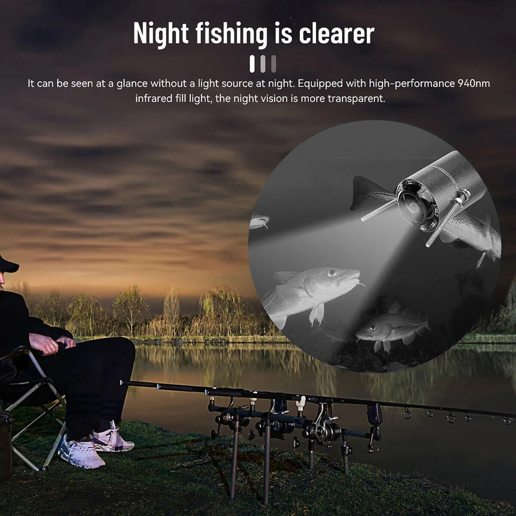 4.3 inch 1000TVL Fish Finder Ice Fishing Underwater Fishing Camera for Ice Sea River Fishing craft