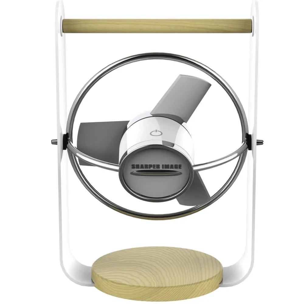 Sharper Image FA1009843 Soft Blade USB Desk Fan